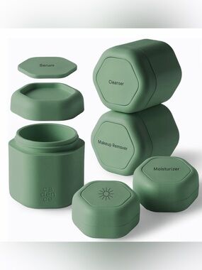 Cadence Storage and Travel Containers - Eucalyptus